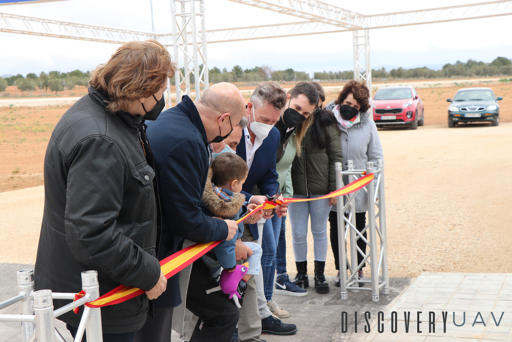 inauguración Discovery UAV