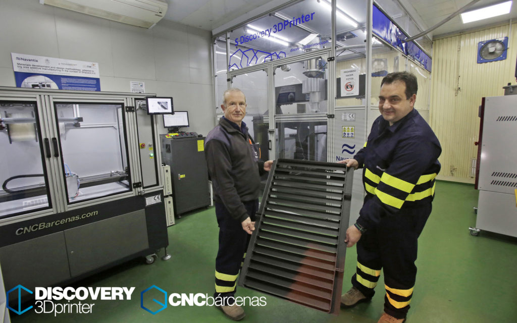 Rejilla 3D impresa en Super Discovery 3D Printer
