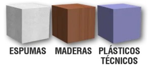 Centro de mecanizado 5 ejes Materiales 01