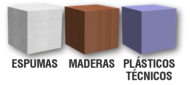 Centro de mecanizado 5 ejes Materiales 01