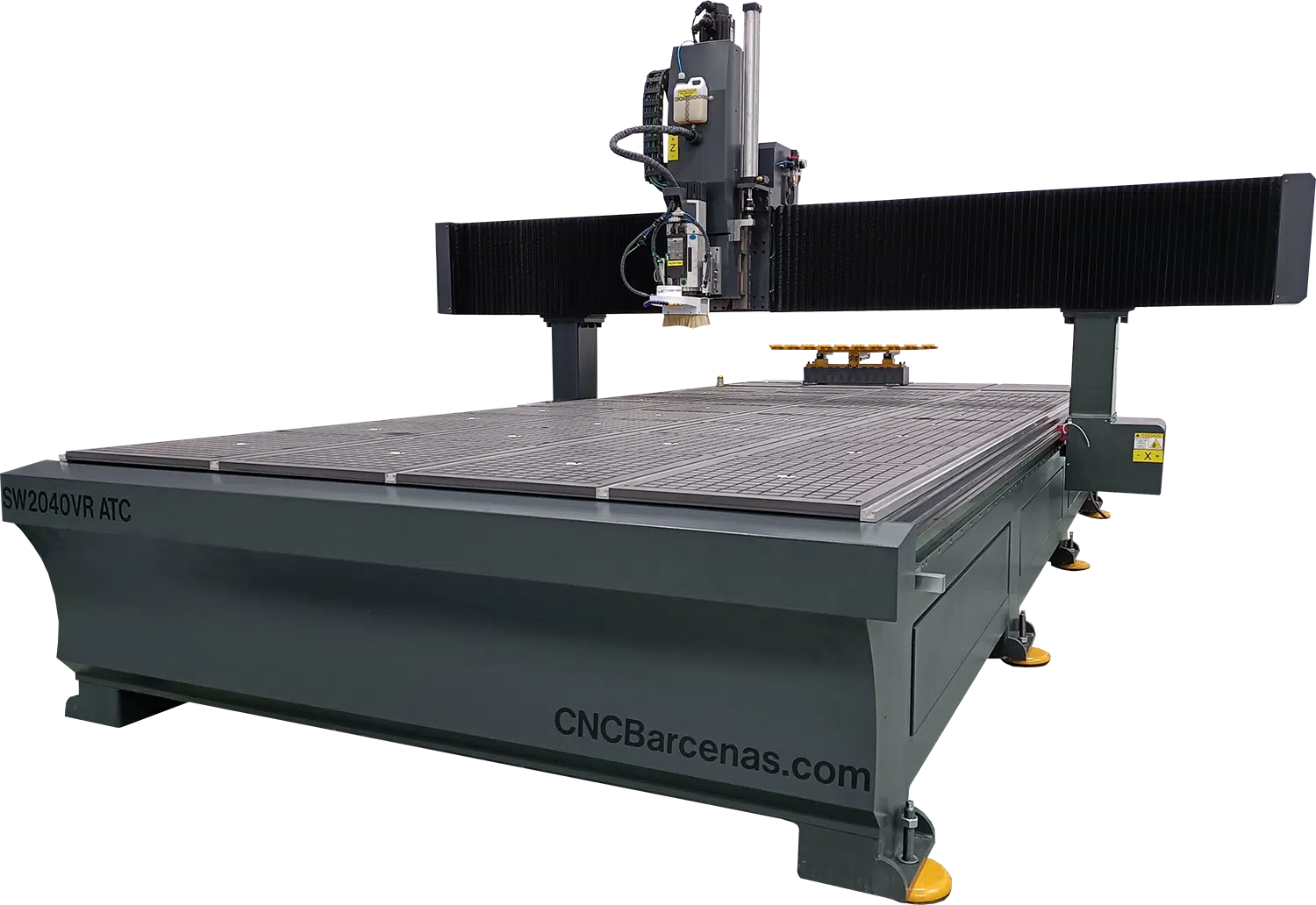 Milling Machine with Automatic Tool Change. Faster and easier.