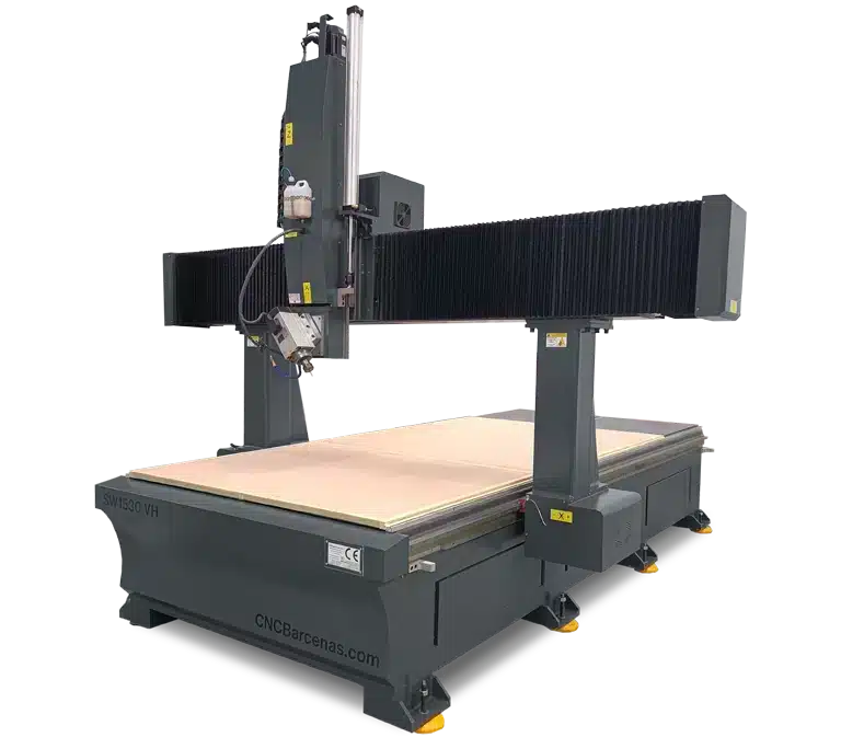 cuantos ejes tiene una fresadora