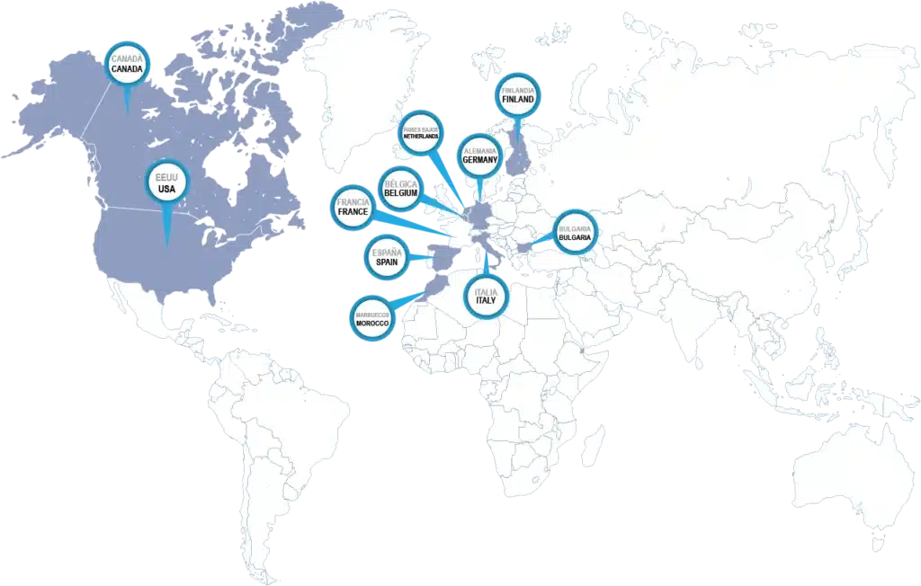 Mapa Foot Print Invertido